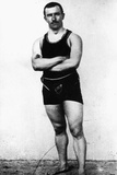 1908 Olympic Games Champion Arno Bieberstein Stretched Canvas Print