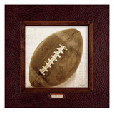 Vintage Football Giclee Print by Sam Appleman