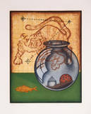 Tiger, Goldfish and Bowl Limited Edition by Tighe O'Donoghue