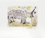 Rhinoceros Limited Edition by Salvador Dali