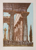 Temple at Paestrum III Limited Edition by Rudy Pozzatti