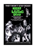 Night of the Living Dead Movie Poster Print