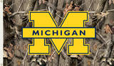 NCAA Michigan Wolverines Camo Flag with Grommets Novelty