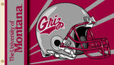 NCAA Montana Grizzlies 2-Sided Flag with Grommets Novelty