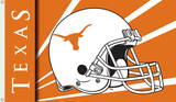 NCAA Texas Longhorns Helmet Flag with Grommets Novelty