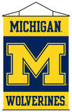 NCAA Michigan Wolverines Indoor Banner Scroll Wall Scroll