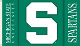 NCAA Michigan State Spartans 2-Sided Flag with Grommets Novelty