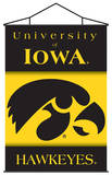 NCAA Iowa Hawkeyes Indoor Banner Scroll Wall Scroll