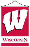 NCAA Wisconsin Badgers Indoor Banner Scroll Wall Scroll