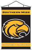 NCAA Southern Miss Golden Eagles Indoor Banner Scroll Wall Scroll