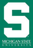 NCAA Michigan State Spartans 2-Sided House Banner Wall Scroll