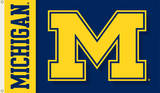 NCAA Michigan Wolverines 2-Sided Flag with Grommets Novelty