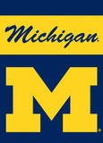 NCAA Michigan Wolverines 2-Sided Garden Flag Novelty