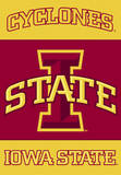 NCAA Iowa State Cyclones 2-Sided House Banner Wall Scroll