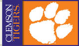 NCAA Clemson Tigers 2-Sided Flag with Grommets Novelty