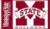 NCAA Mississippi State Bulldogs Flag with Grommets Novelty