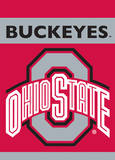 NCAA Ohio State Buckeyes 2-Sided Garden Flag Novelty