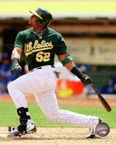 Yoenis Cespedes 2012 Action Photo