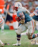 Earl Campbell - Running with ball Photo