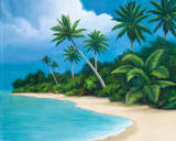 Palm Beach II Prints by Vivien Rhyan