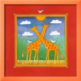 Girafes Affiches par Edwards Linda