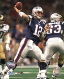 Tom Brady - Action (SB XXXVI 9) Photo