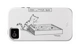 The New Yorker - Zen Litter Box - iPhone 4/4s Cover iPhone 4/4S Case by Pat Byrnes