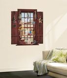 Country Things Trample L’Oiel Window Wall Accent Mural Art Print Poster Wall Mural