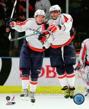 Alex Ovechkin & Nicklas Backstrom 2009-10 Action Photo