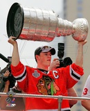 Jonathan Toews Chicago Blackhawks 2010 Stanley Cup Champions Victory Parade (49) Photo