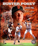 Buster Posey 2010 National League Rookie of the Year Portrait Plus Photo Buster Posey 2010 National League Rookie of the Year Portrait Plus Photo