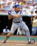 Gary Carter - 1989 Batting Action Photo