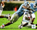 Robert Quinn University of North Carolina Tar Heels 2009 Action Photo