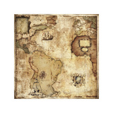 Map of Discovery Giclee Print by Panossian Paul