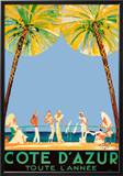 Cote d'Azur Posters by Jean-Gabriel Domergue