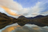Fleetwith Pike and Hills Reflected in Buttermere, Lake District Nat'l Pk, Cumbria, England, UK Photographic Print by Ian Egner