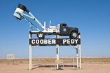 Mininig Truck on Stilts as Sight in Coober Pedy, South Australia, Australia, Pacific Photographic Print by Michael Runkel