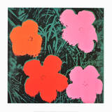 Flowers I Posters by Andy Warhol