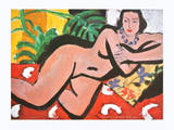 Nude with Blue Eyes Print by Henri Matisse