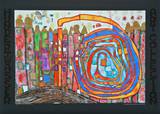 WHO HAS EATEN ALL MY WINDOWS , 1966 Prints by Friedensreich Hundertwasser