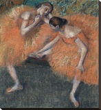 Two Dancers, ca. 1898 Stretched Canvas Print by Degas Edgar
