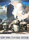 New York Central Posters by Leslie Ragan