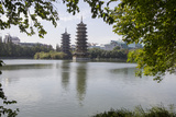 Two Pagodas Park, Guilin, Guangxi, China, Asia Photographic Print by Rolf Richardson