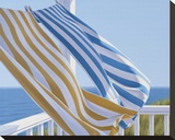 Ocean Breeze Stretched Canvas Print by Saylor Jack