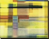 Moving Lights Stretched Canvas Print by Pecora Carolina