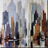 Urbania 1 Stretched Canvas Print by Seguin Robert