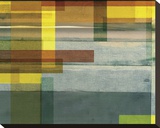 Lights on the Screen Stretched Canvas Print by Pecora Carolina