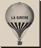 La Sirene Stretched Canvas Print by Unknown Unknown