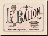 Le Ballon, ca. 1883 Stretched Canvas Print by Unknown Unknown
