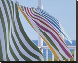 The Seabreeze Stretched Canvas Print by Saylor Jack